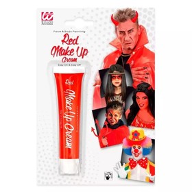 Arcfesték tubusban - 28 ml, piros