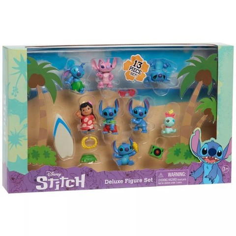 Stitch: Deluxe figura készlet - 13 db-os