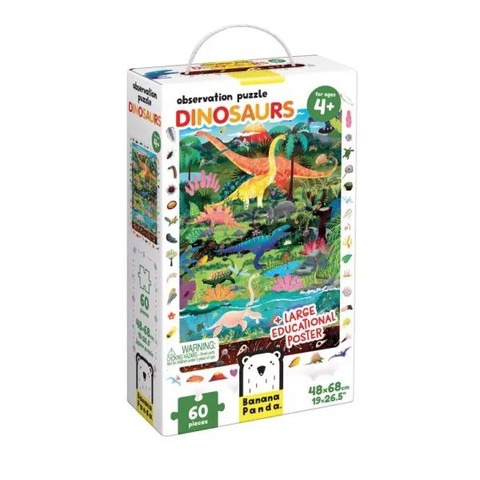 Böngésző kirakó - dinoszauruszok