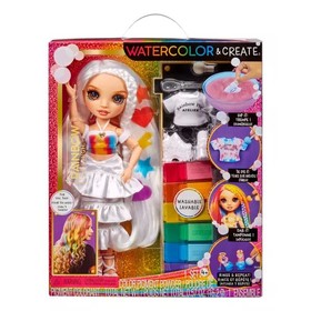 Rainbow High: Vízfestékkel díszíthető divatbaba