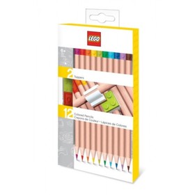 LEGO 12 darabos ceruzakészlet ceruzadísszel