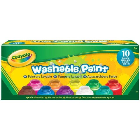 Crayola: 10 db lemosható festék