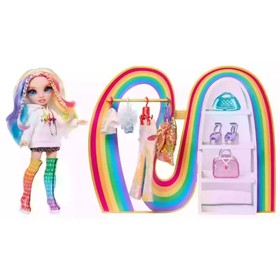 Rainbow High Amaya szivárvány gardróbja játékszett
