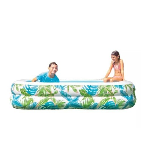 Intex: Trópusi felfújható családi medence - 229 x 152 x 48 cm