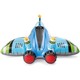 Intex: Ride-on felfújható harci repülőgép, vízipisztollyal - kék
