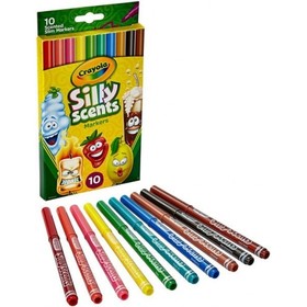 Crayola Silly Scents Vékony illatos filctoll 10db