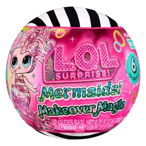 L.O.L. Surprise: Makeover Magic Sellő apróságok - szájfény, többféle