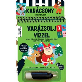 Varázsolj vízzel - Karácsony vizes kifestőkönyv