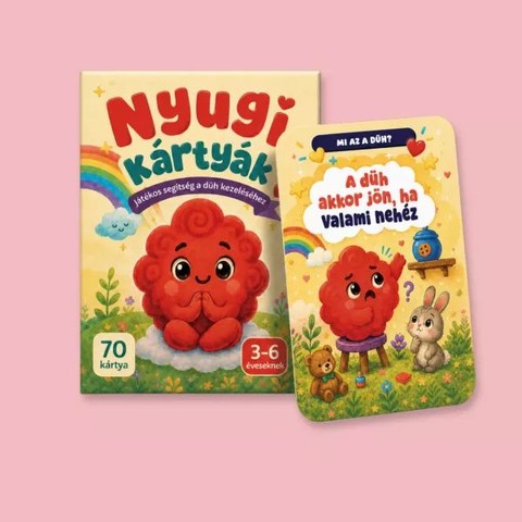 Nyugi kártyák - Játékos segítség a düh kezeléséhez