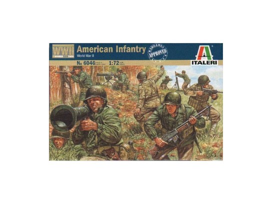 ITA 1:72 WWII- AMERICAN INFANT