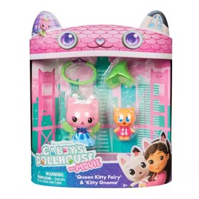 Gabi babaháza: A film figura játékszett, 2 db-os - Királynő Kitty és Mini Kitty