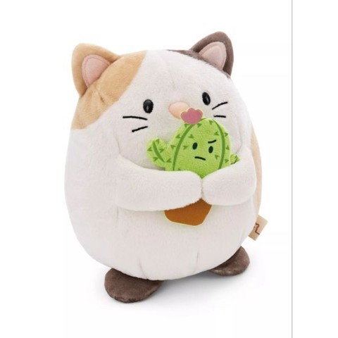 Mymochi: Angy, a cica kaktusszal - 16 cm, díszdobozban
