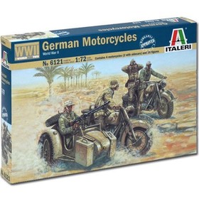 ITA 1:72 WWII- GERMAN MOTORCYC