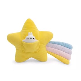 Nici: Molang, a nyuszi csillaggal plüsspárna - 40 x 28 cm