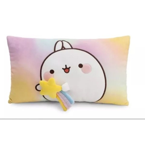 Nici: Molang, a nyuszi plüsspárna - 43 x 25 cm