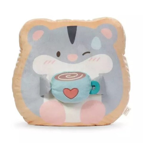 Nici: Shai plüss hörcsög bögrével - 35 x 33 x 12 cm