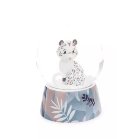 Nici: Elleni Snowbell hópárduc hógömb - 6,5 cm