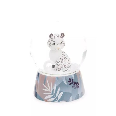 Nici: Elleni Snowbell hópárduc hógömb - 6,5 cm