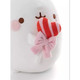 Nici: Molang, a nyuszi nyalókával plüssfigura - 12 cm