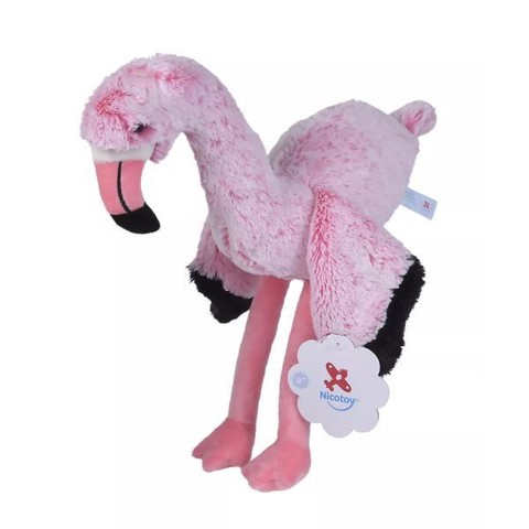 Nicotoy: Plüss flamingó - 21 cm