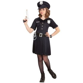 Szoknyás rendőrnő jelmez - 116 cm, 4-5 év