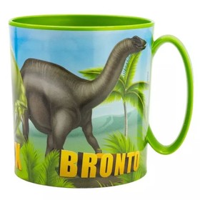 Dinoszaurusz mintás műanyag mikrozható bögre