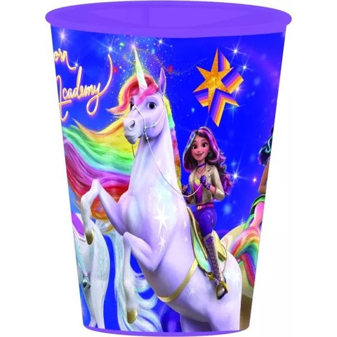 Unikornis Akadémia: Műanyag pohár - 260 ml