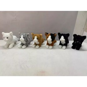 Cica plüssfigura - 22 cm, többféle