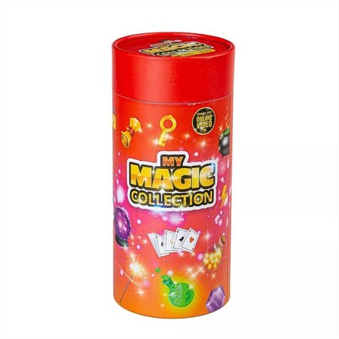 Magic City: Bűvész készlet hengerben - Piros