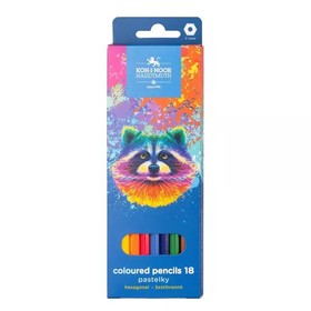 Koh-I-Noor: Hatszögletű színes ceruza - 18 darabos