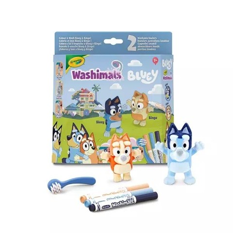 Crayola Washimals: Bluey - 2 db-os készlet