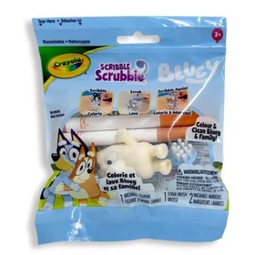 Crayola Washimals Bluey figura - 1 db