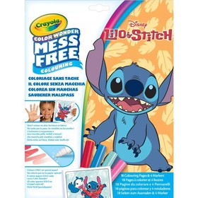 Crayola Color Wonder: Lilo & Stitch maszatmentes kifestő készlet mappában