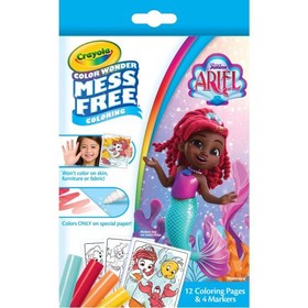 Crayola Color Wonder: A kis hableány maszatmentes kifestő készlet mappában