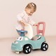 Smoby: Auto Ride-On átalakítható járássegítő bébitaxi