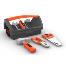 Smoby: Black & Decker szerelő láda 6 kiegészítővel