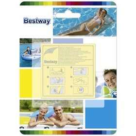 Bestway: Öntapadós strandjáték javító készlet - 10 db-os