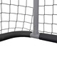 Hudora: RoCo Lite fém focikapu, 240 cm - szürke