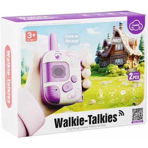 Walkie-Talkie - Unikornis, pink-lila
