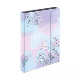 Kolibri mintás Jumbo füzetbox - A/4-es