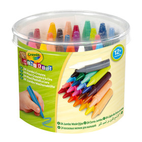 Crayola Mini Kids Tömzsi zsírkréta 24db