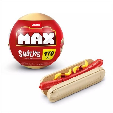 Zuru: Max építőjáték, Ételek, 1. széria - többféle