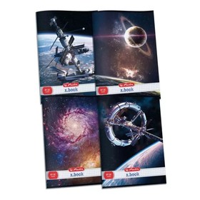 Space: Négyzetrácsos füzet, A4 - többféle
