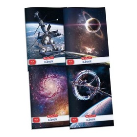Space: Sima füzet, A4 - többféle