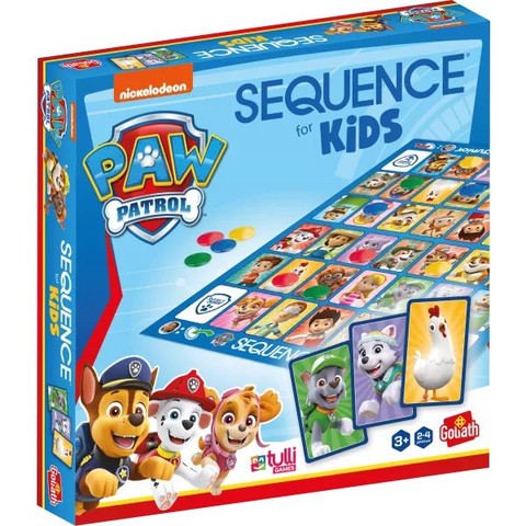 Sequence Junior társasjáték, Mancs Őrjárat kiadás