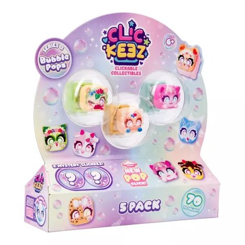 Clickeez: Anti stressz játék 5 db-os - 3. széria