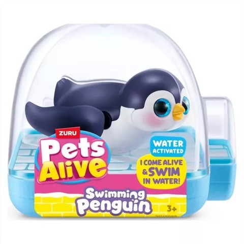 ZURU Pets Alive: Úszó pingvin. többféle