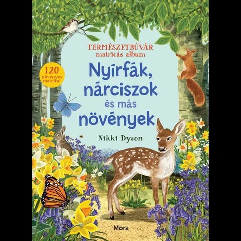 Természetbúvár matricás album: Nyírfák, nárciszok és más növények