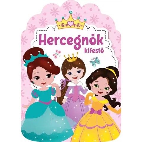 Hercegnők kifestő