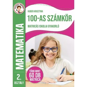 100-as számkör matricás iskolai gyakorló